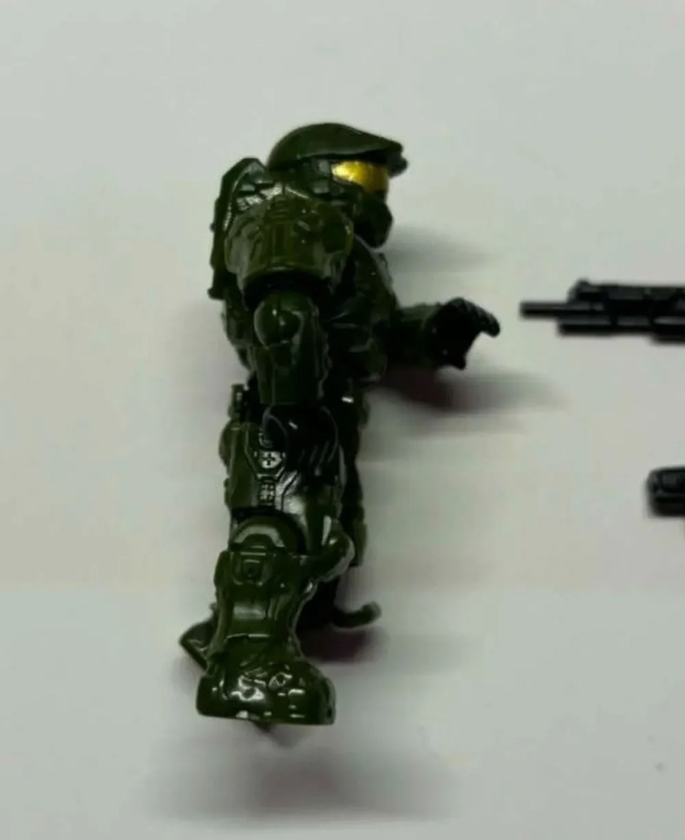 Halo Mega Bloks UNSC Master Chief Green 97380 Broadsword Figure and Weapons